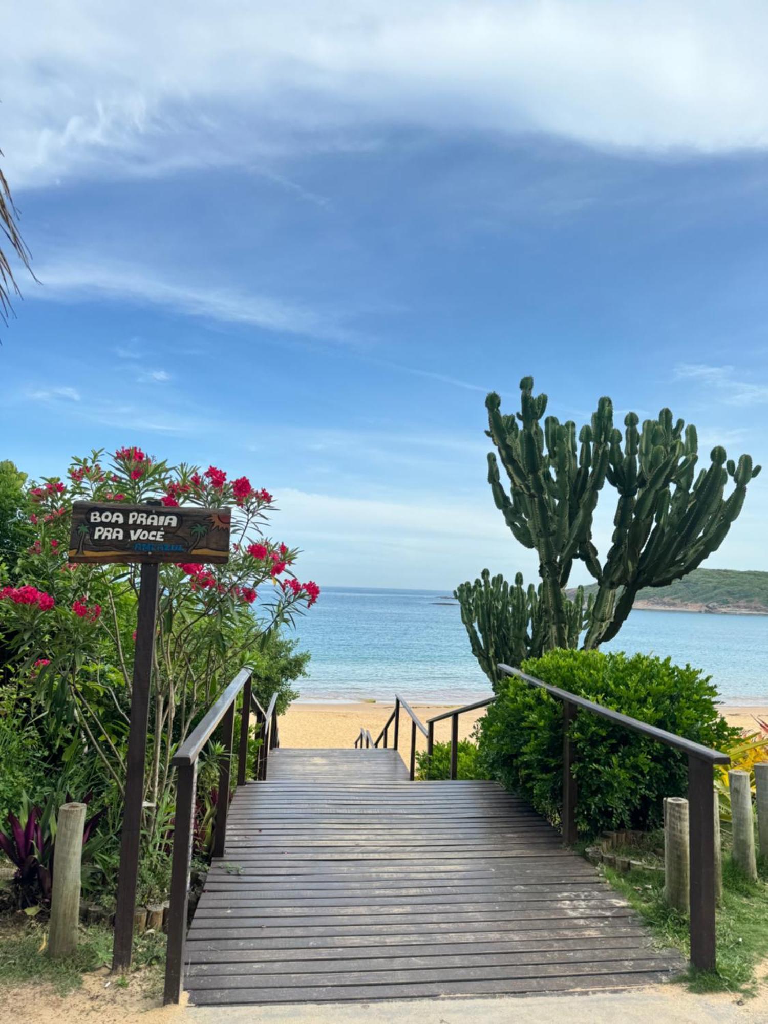 Enseada Azul - Apto 150M Da Praia De Peracanga Guarapari Esterno foto